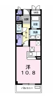 愛知県東海市名和町堂ノ前【アパート】の間取り
