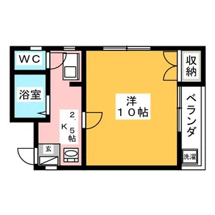 ピッケルツインピノ【4階】の間取り