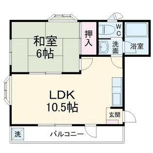 グレースハイツ【2階】の間取り