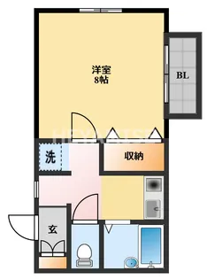 シャトレー樹園【2階】の間取り