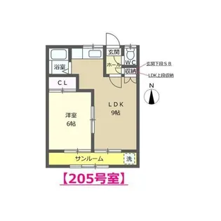 メゾンM3【2階】の間取り