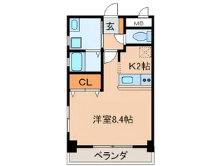 アネックスM&K【2階】の間取り