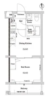 ベルシード板橋蓮根アンベリール【4階】の間取り