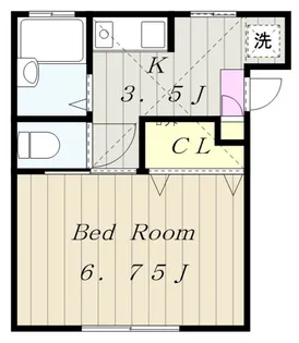 グリーンペア970【1階】の間取り