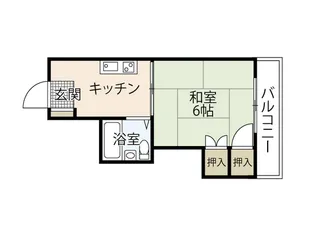 竹原ビル【2階】の間取り