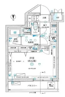 GRAN PASEO神楽坂II グランパセオ神楽坂II【3階】の間取り