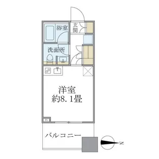 シティタワー大井町【4階】の間取り
