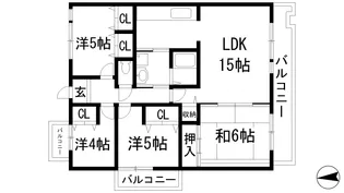 アルビス寺本1号棟【2階】の間取り