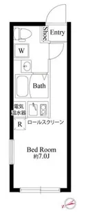 ルリアン南砂町【1階】の間取り