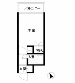 ワイアンドワイ宝町ビル【3階】の間取り