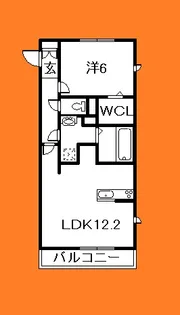 千葉県船橋市印内2【アパート】の間取り