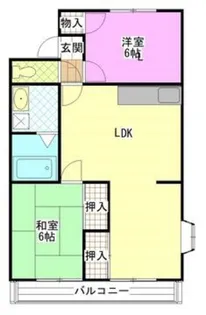 メゾン浜本【3階】の間取り