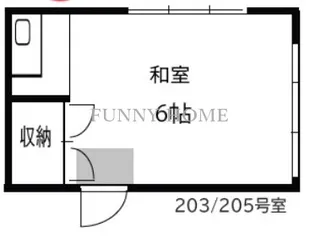 東京都杉並区上高井戸3【アパート】の間取り