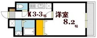 ワンダフルパレスNI【6階】の間取り