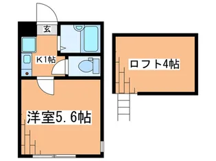エスケ-ハイツ淵野辺【2階】の間取り