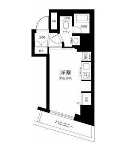 メイクスデザイン品川戸越【7階】の間取り