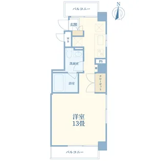 HABITAT【3階】の間取り