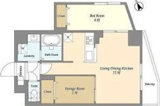 東京都墨田区向島5【マンション】の間取り