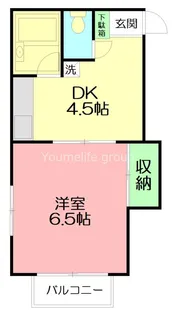 あいこうハイツ【2階】の間取り