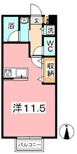 ウイング【2階】の間取り