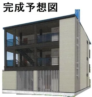 山口県周南市福川中市町【アパート】の外観