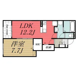 千葉県千葉市中央区矢作町【アパート】の間取り