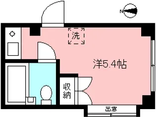 リバーサイドコート【3階】の間取り