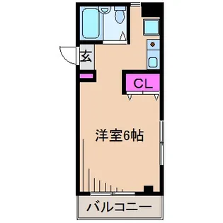 サンパレス【1階】の間取り