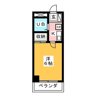 高崎ジャスタン【4階】の間取り