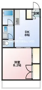 ゆたか参番館【2階】の間取り