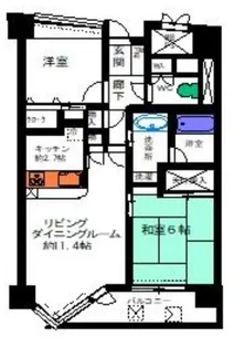 東京都大田区大森中2【マンション】の間取り