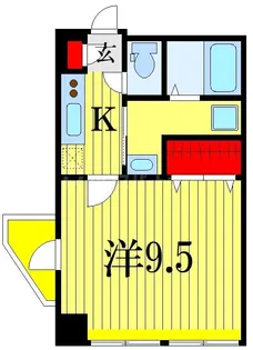 千葉県市川市南八幡5【マンション】の間取り
