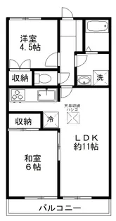 東京都八王子市美山町【アパート】の間取り