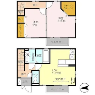 埼玉県さいたま市中央区大戸1【一戸建】の間取り