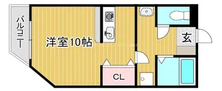 フェイム瀬田【2階】の間取り