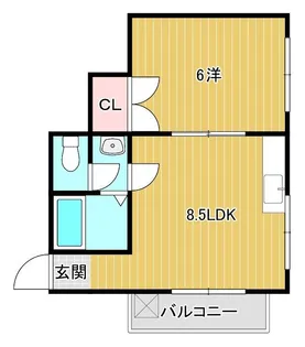 第3祥光マンション【1階】の間取り