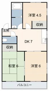 メゾンシュリット【1階】の間取り