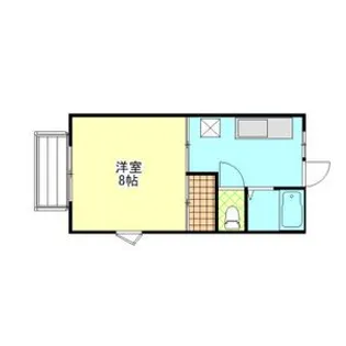 草川ハイツ【2階】の間取り