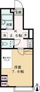 ロレッタ用賀【1階】の間取り