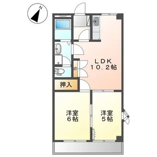 コンフォース510【2階】の間取り