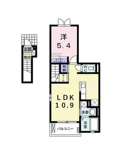 シャルマン・ドミール【2階】の間取り