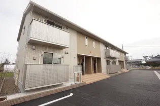 グランドソレイユA【1階】の外観