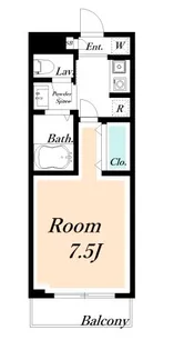 ヴィラフィエーラ【3階】の間取り