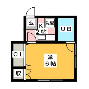 白井荘【2階】の間取り