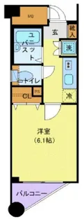 東京都練馬区桜台2【マンション】の間取り