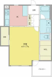 ARTE COUR(アルテクール)【1階】の間取り