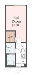 アザーレ・バモス柿生【2階】の間取り