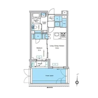 東京都渋谷区大山町【マンション】の間取り