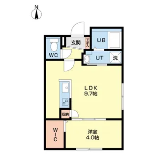 北海道北広島市中央4【マンション】の間取り