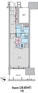 東京都北区東十条2【マンション】の間取り